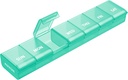 Bộ quản lý hàng tuần với thiết kế mở rộng không cần nỗ lực, hộp Arthrtis Friendly Pill, BPA- Free Pill Proll 7 ngày, hộp Pill dễ thương và dễ thương cho các loại thuốc bổ trợ và thuốc men