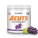 ALLMAX ACUTS Amino Energy Powder with Amino Acids Supplement – Grape, 30 Servings, Caffeine, Green Coffee Extract, 2000 mg Taurine, L-Carnitine, Sugar Free, Gluten & Dye Free, Amino Acid Drink