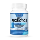 ZEBORA Probiotics for Men - 100 Billion CFU with Digestive Enzymes, Saw Palmetto & Cranberry for Prostate Support - Shelf Stable, Gluten-Free Men's Daily Supplement - 90 Veggie Capsules