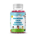 Vitamatic Kids Magnesium Calm Gummies - 60 Vegan Count - Great Tasting - Promote Healthy, Muscle, Bone, & Energy Support