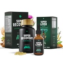 Super Recovery & Super Liver Bundle - All Natural Liver Cleanse Detox & Repair