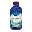 Nordic Naturals Arctic-D Cod Liver Oil, Lemon - 8 oz - 1060 mg Total Omega-3s + 1000 IU Vitamin D3 - EPA & DHA - Heart, Brain, Bone, Immune & Mood Support - Non-GMO - 48 Servings