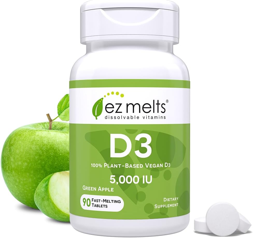 EZ Millets dissolution D35,000 IU, Sugar-free, 3 Month Planguage - 1 แพค