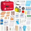 346 Pick First Aid Kit Survival -- -- 专业防水创伤急救箱、家庭理想医疗箱、办公室、汽车、旅行、户外、露营、徒步 -- -- 便携式应急用品袋
