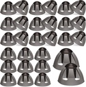 Geiserailie 30 Pcs Podpora sluchu Domes 8mm Podpora sluchu Otevřené Domes Náhrady Středně otevřené pomůcky sluchu Kompatibilní s GN Resound Sluchové pomůcky Tipy sluchu