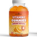 ÚJ AGE C-vitamin Gumik Orange C-vitamin Gumi - Támogatja az egészséges immunrendszert - Glutén nélküli vegetáriánus (60 gumi)