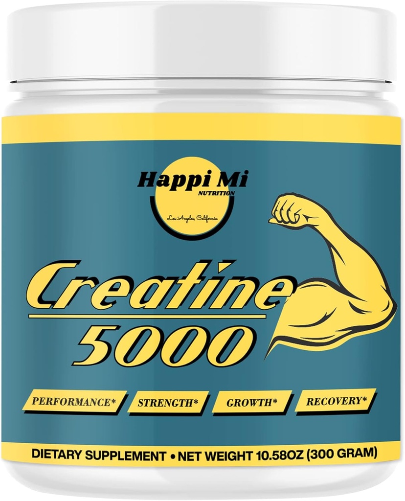 Micronized Creatin Monohidrat pulbere, Nearomat, Pre Workout, Post Workout, Recovery, Clădire musculară, Îmbunătățirea Performanței atletice, 300 Gram, 5000mg per Servire, 60 Serviri