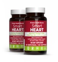 Basic Brands Smart Heart Odorless Omega-3 Fish Oil 1000mg - Triple Strength EPA & DHA, Non-GMO, Heart & Cognitive Support - 90 Burpless Softgels - 2-Pack