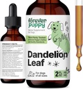 Forever Puppy Dandelion Leaf Drops for Dogs-Ginney Health Liquid Suplement For Large, Medium & Small Dogs