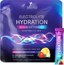 Elektrolito hidrolitoak - Keto berreskuratze-hautsa Potasium, Magnesium, Sodium, Zink & bitamina C, Sugar-Free, Hydration Electrolyte Liquid Drink Mixes, Vegan, Strawberry Lemon (16 Pack)