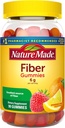 Nature Made Fiber 6 g, Хранителна добавка за Храносмилателна поддръжка, 90 Fiber Gummies, 30 Day Supply