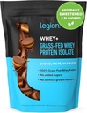 이름 * Whey+ Protein Whey Isolate from Grass Fed Cows - Whey Protein Isolate Powder Low Calorie, Non-GMO, Sugar Free, Lactose 및 Gluten Free, 남성 및 여성을위한 모든 천연 단백질 분말 (30 서빙)
