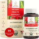 Artery Plaque Removal Formula - 4-Element All-Natural supplement to Support blood Pressure, Healthy Cholesterol, and Heart Rhythm , 90 easy-to-Swallow Capsules - by Sana Herbal