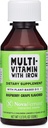 NovaFerrum Delish | Vegan Multivitamin with Iron for Infants, Toddlers & Kids | Immune Support | Organic Plant-Based D-3 | Gluten Free | Vegan Verified | Sugar Free | 1.69 Fl Oz (50 mL)
