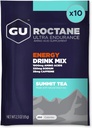 GU Energy Roctane Ultra Endurance Energy Drink Mix, Vegan, Gluten-Free, Kosher, and Dairy-Free n-the-Go Energy for Any Workout, 10 Single-Serving Packets, Summit Tea