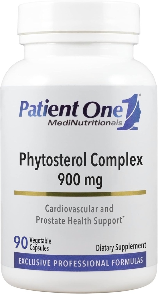 Patient One Phytosterol Complex 900 mg 124; Suplemen untuk Mendukung Heart Health and Heally Litabolism * A24; dengan Tanaman Sterns 124; 90 Capsules