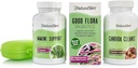 NaturalSlim Candida Cleanse Support Supplements Bundle - Candiseptic Kit Anti Overgrowth, Gut & Colon Cleansing 242 kapsulak Guztira - 28 Days Cleansing Programa Frank Suarezek (2 Pack) formulatua