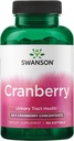 Swanson Cranberry - การสนับสนุน urinaryd Health, Bladder Control, และส่งเสริมการทํางานเด็กสุขภาพดี - Supplements สร้างด้วย 201 Puss Protment - (8080 Softgels)