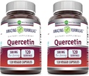 Osupljive formule Quercetin 500mg Veggie Kapsule Supplement 