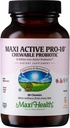 Maxi Health Active Pro-10 Kids Probiotic Chewables - 15 Stammar för Digestive & Immune Health - 10 miljarder probiotiska Blend- Dairy-Free, Kosher - Stöder Gut Health, Vegetarian - 60 ct (Shelf Stable)