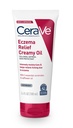 CeraVe Eczema Relief Creamy Body Oil, Eczema Calming Cream With Colloidal Oatmeal & Safflower Oil For Dry Skin & Itchy Skin Relief, Steroid Free & Paraben Free, 3.4 Ounce