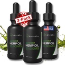 Premium Hemp Oil | Complete Source of Omega 3 6 9 Fatty Acids, Essential Amino Acids & Antioxidants | Hemp Seeds | Vegan Gluten Free Kosher Non GMO (1 Fl Oz - Pack of 3)