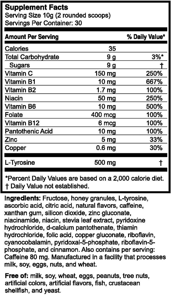 Biometics Go N Plus All Day Energy Natural Energy Boost 300g can