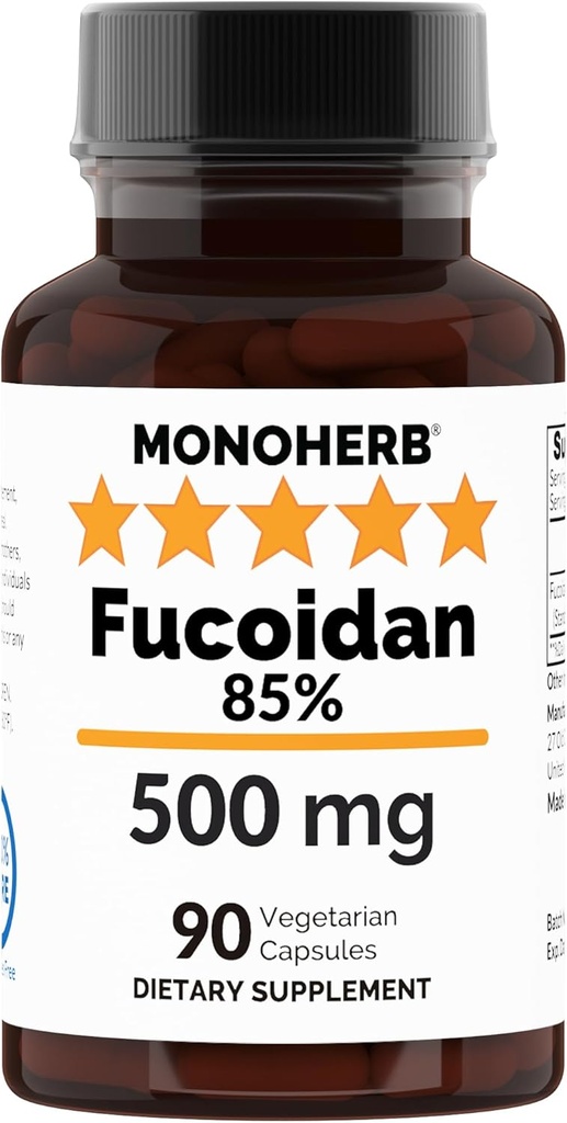 MONOHERB Fucoidan 85% 500 mg - 90 Καψάκια