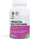 Prenatal Multivitamins - 90 קפסולות - ויטמינים ומינרלים כדי לתמוך אמא ואת התינוק - Calcium, ברזל, ויטמין C, Iodine ועוד - טבעוני, הליל - Gluten, חיטה, חלב חינם