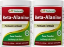 Best Naturals Beta Alanine Pure Powder 1 λίρα (1 LB (πακέτο του 2))