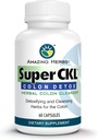 Increïble Herbs Super CKL Colón Detox - All-Nature, Colón allotjador Herbal, Millora iidions en l' eliminació de la pila de descartades - 60 Compte