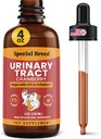 Special Breed Urinary Tract Infection Behandling för katter och hundar - Cranberry UTI Supplement, Kidney och Bladder Support, 4 oz