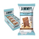 JiMMYBAR! Chokolade Peanut Butter Protein Bars 18g Protein Bar, 6g Lavsukker - 12 Greve - 58g Health Bars - Funktionel Snack med Real Peanuts & Hand- Drizzled Chokolade