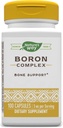 Tự nhiên cách Boron complex, hỗ trợ sức khỏe xương, 100 Capsules