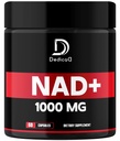 DEDICAD NAD Supplement 1000 mg - Pure NAD Supplement - Energy and DNA Repair, Aging Defense, Brain Function - 60 Capsules