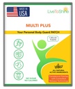 Live To Shine Multi Plus Patch – 30-Day Supply – USA-Made Topical Wellness Patch for Women & Men – Vegan, Sugar-Free, Gluten-Free, Non-GMO – Daily Energy & Immune Support