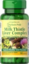 Puritans pride milk tidsel lever kompleks, understøtter sund lever funktion, 90 Greve, White