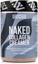 Naked Collageen Mocha Coffee Creamer - Collageen Creamer for Coffee - Dairy-Free, Gluten-Free, GMO-Free - Ondersteuning Haar, Huid en Nagels - 40 Servers