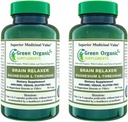 Green Organic Supples Magnesium L-Treonine 90 VCaps (Pack of 2).