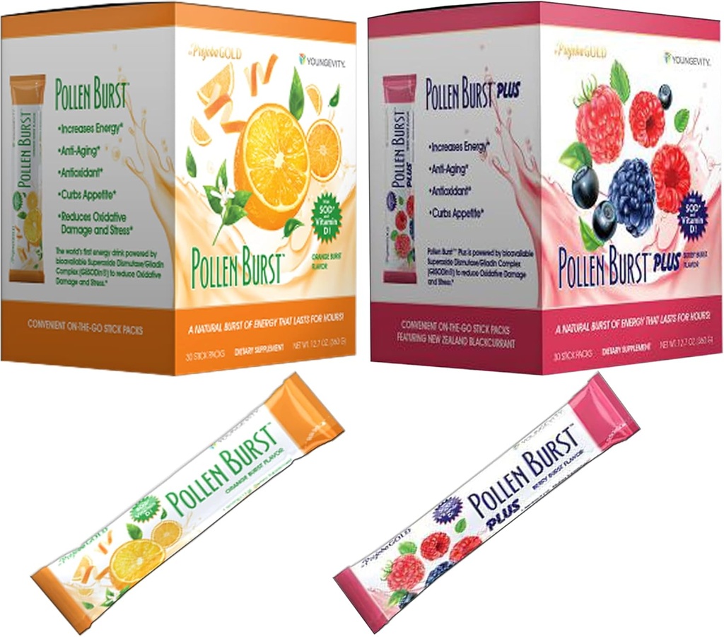 בסביבה הקרובה של Youngevity Pollen Burst Combo