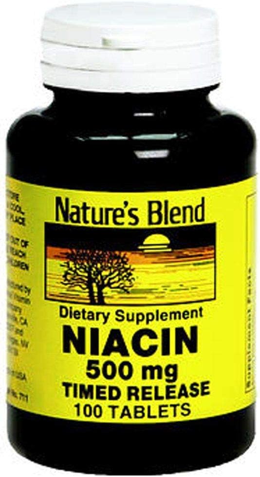 Thiên nhiên là Niacin 500 mg, 100 Count