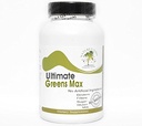 Ultimate Greens Max - Kelp Bladderwrack Dulse Clubmoss Irish Moss Gentian ~ 90 Capsules - No Additives ~ Naturetition Supplements