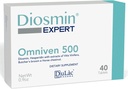 Dulàc - Omniven 500-40 tabletten Diosmin, Horse Chestnut Extract, Butchers Broom, Hesperidin. Dieetsupplement, Made in Italië