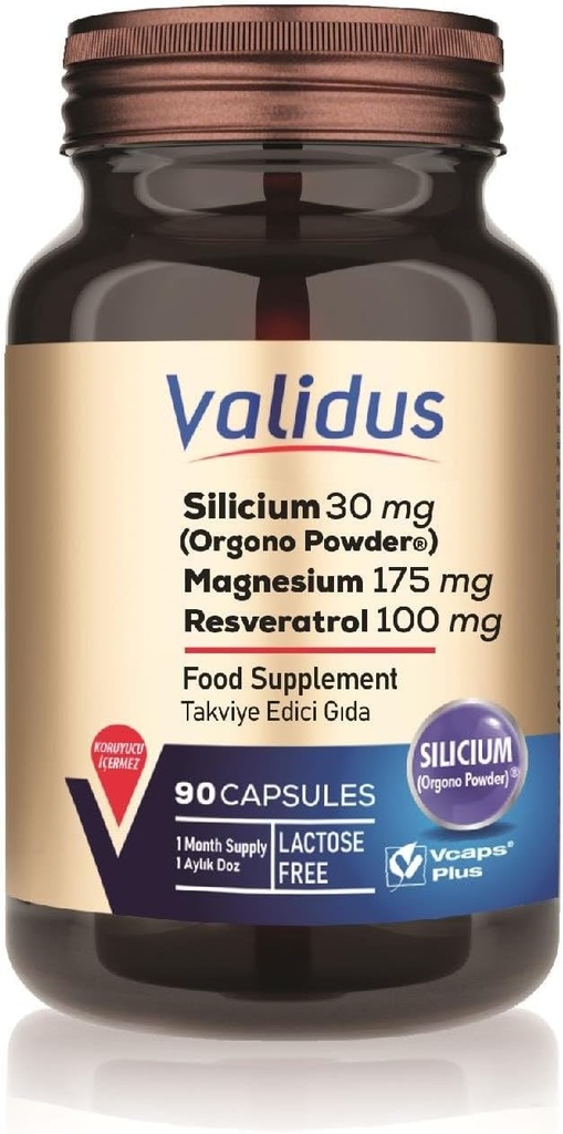 Validus Silicium 90 Capsules (Vcaps Plus)