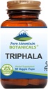 Pure Mountain Botanicals Triphala kapselit 90 Kosher Vegan Caps Nyt 500 mg Organic Blend of Amla Indian Fruit