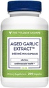 Vitamin Shoppe Odorless Aged Garlic özü - Supports Cardiovascular Health - 600 MG (200 Kapsül)