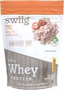 Swiig Premium Daily Išrūgų baltymų Matrix Braškių 2.2 lb - 20g baltymų Gluten- Nemokamas Ne GMO užpilai Nr Dirbtiniai skoniai Sustiprintas su amino rūgščių raumenų regeneravimo visi natūrali formulė