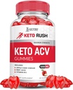 Keto Rush Keto ACV Gummies Geavanceerde Formule 1000MG Keto Rush Keto Gummies Apple Cider Vinegar Boost Geformuleerd met Granaatappel Beet Sap Poeder B12 Vegan Non GMO 60 Gummys