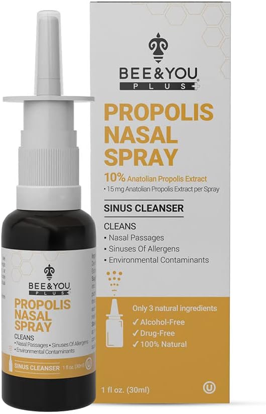 BEE และนาย บวกกับ Aural Propolis Nasal solution 1 FI offz accessuration ยาเสพติดฟรีและแอลกอฮอลล์ฟรี, Sinus Allery, Nasul Mosurations
