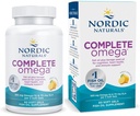 Nordic Naturals Complete Omega, Lemon Flavor - 60 Soft Gels - 565 mg Omega-3 - EPA & DHA med Tilføjet GLA - Sund hud, Kognition, Positive Mood - ikke-GMO - 30 Serveringer